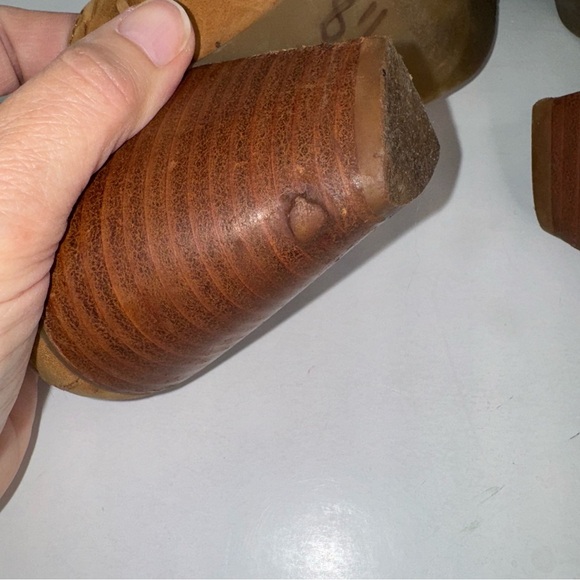 COLDWATER CREEK Western Suede Mules Clogs Size 8.5 - Picture 10 of 15